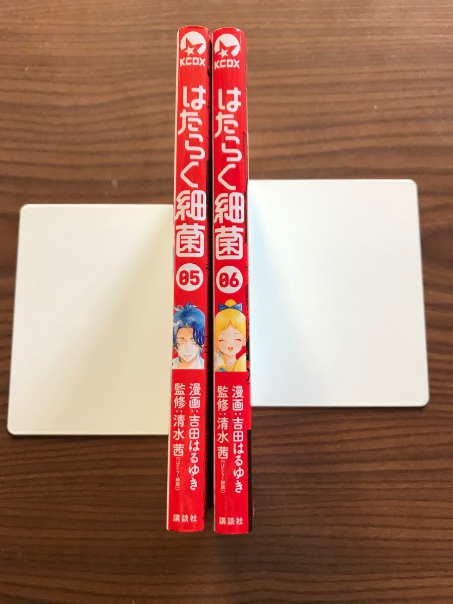 Paypayフリマ はたらく細菌 吉田はるゆき 5巻 6巻 2冊 Paypayフリマ はたらく細菌 吉田はるゆき 5巻 6巻 2冊