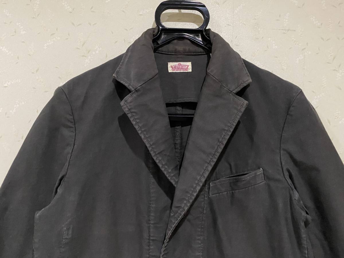 * Hollywood Ranch Market HR.MARKET.... стрейч tailored jacket сделано в Японии 1/S BJBA.B