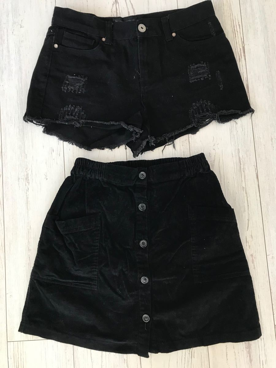 Paypayフリマ Retro Girl レトロガール デニムショートパンツ ショートパンツ Paypayフリマ Retro Girl レトロガール デニムショートパンツ ショートパンツ