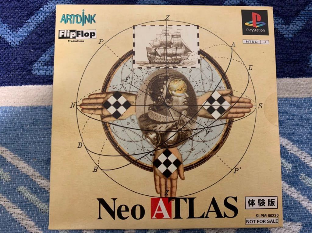 独特な 【送料無料】 PS体験版ソフト ネオアトラス体験版 NEO ATLAS 非売品 未開封 送料込み ARTDINK プレイステーション PlayStation DEMO DISC シミュレーション