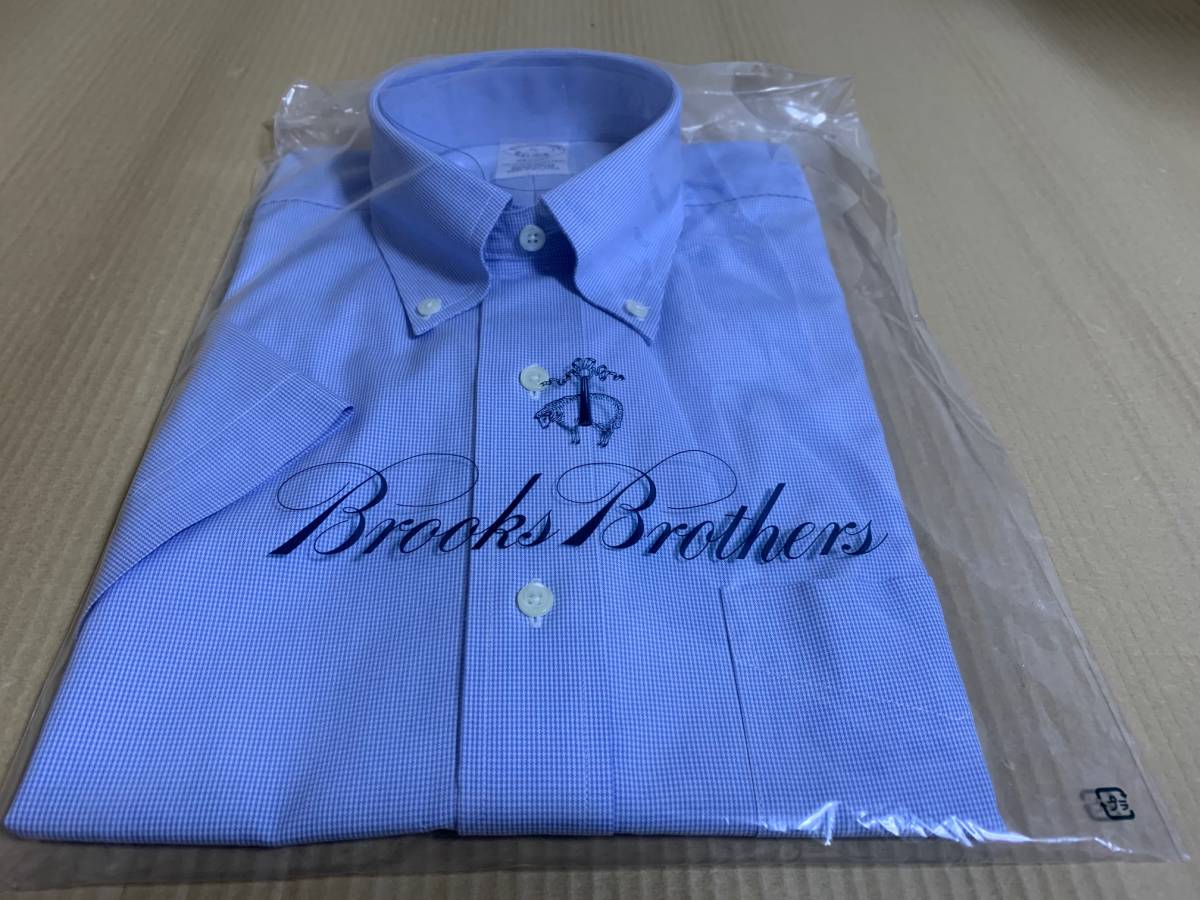 品質検査済 新品15 REGENT NONIRON Houndstooth BD 水色 半袖 半袖シャツ 品質検査済 新品15 REGENT NONIRON Houndstooth BD 水色 半袖 半袖シャツ