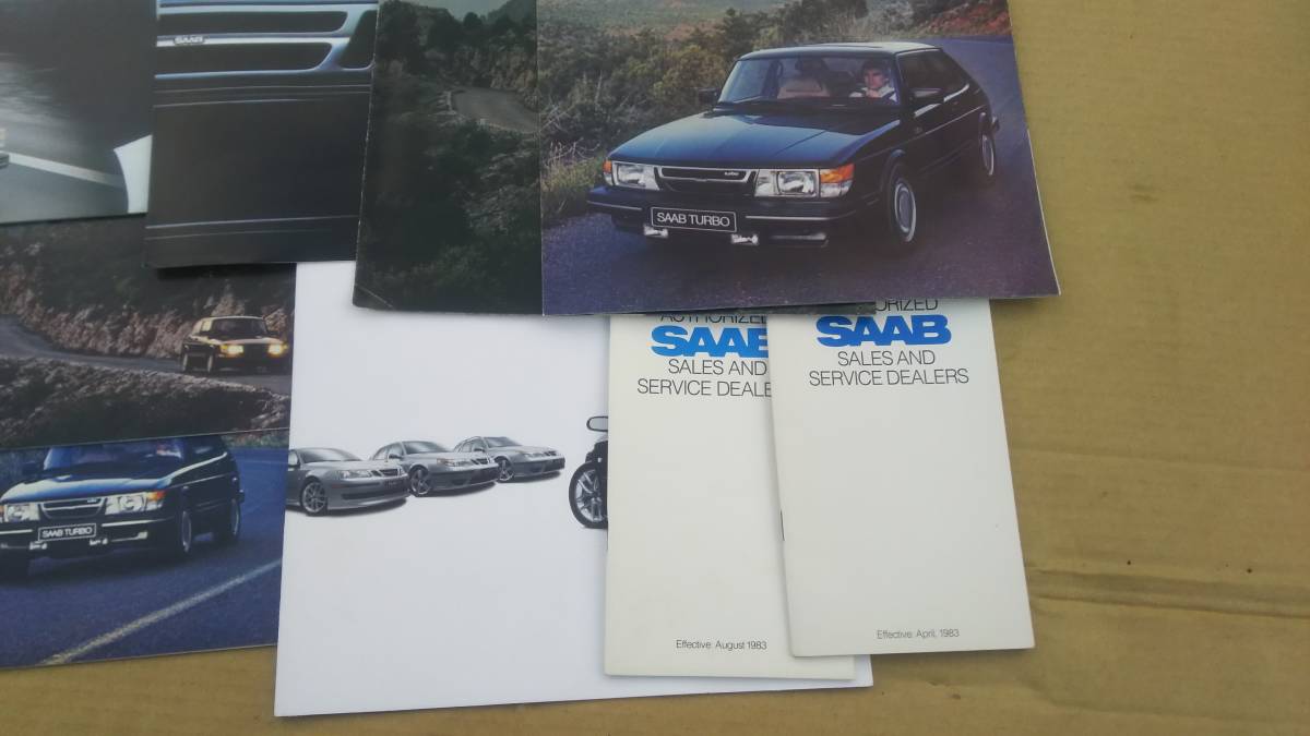  at that time thing!SAAB Saab USA America specification English version catalog North America 2