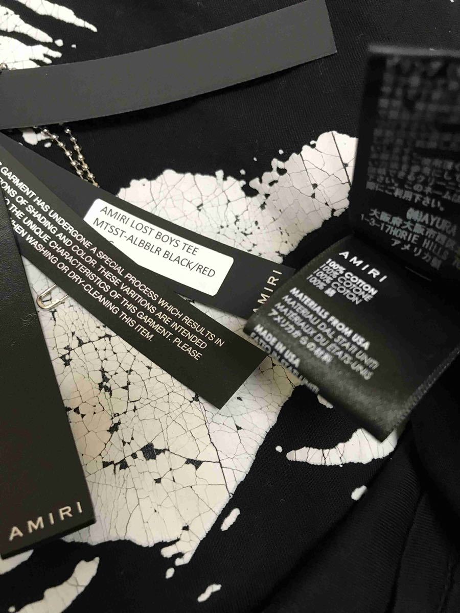 国内正規 未使用 18AW AMIRI アミリ THE LOSTBOYS ロストボーイズ ロゴ