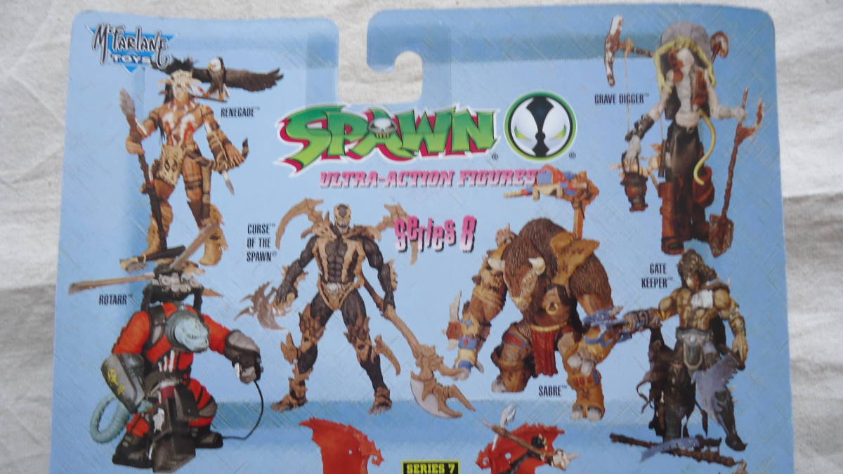 SPAWN Series 8 Sabre Spawn Saber Ultra * action figure Todd McFarlane\'s Yupack .... version anonymity delivery 