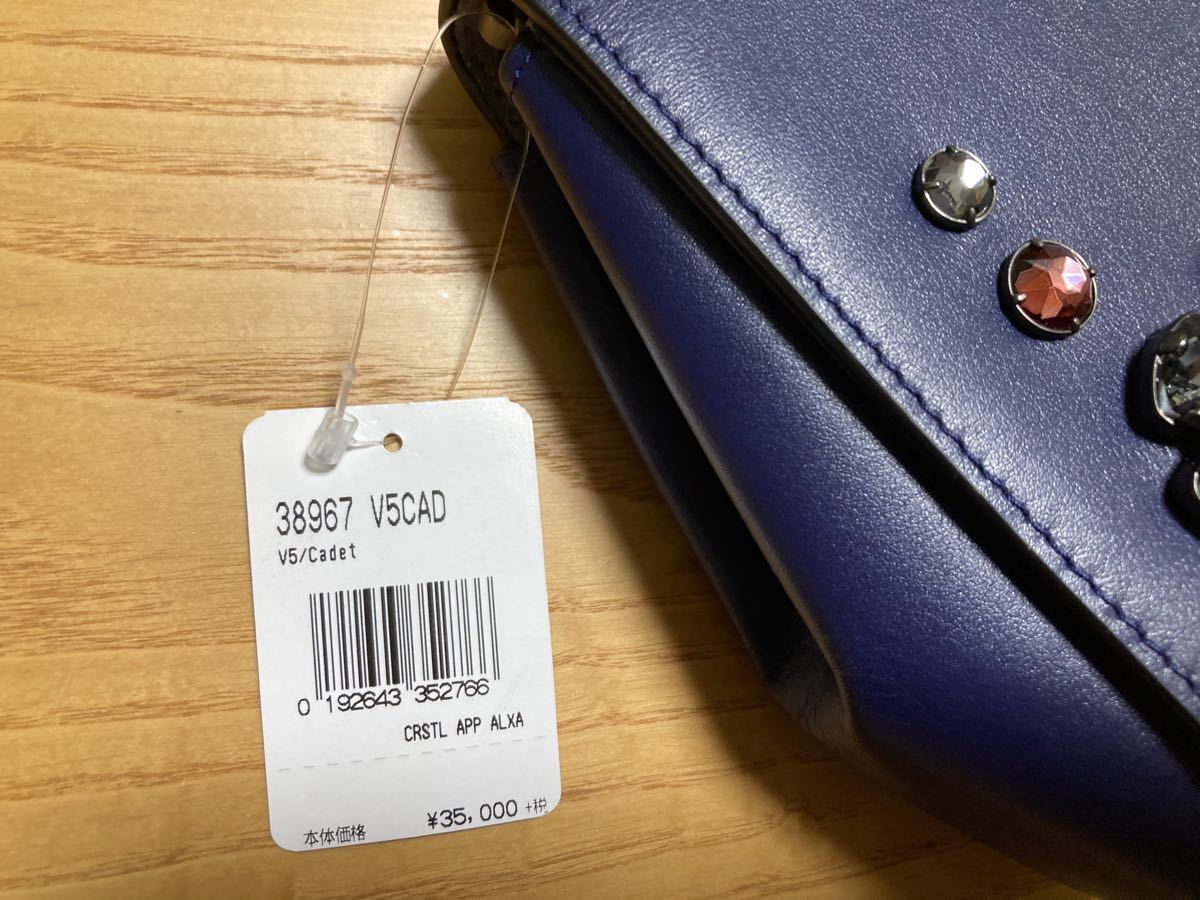 SALE 限定価格　coach【コーチ】クラッチバッグ　アレクサ クリスタルアップリケ　タグ付き新品・未使用　期間限定COACH