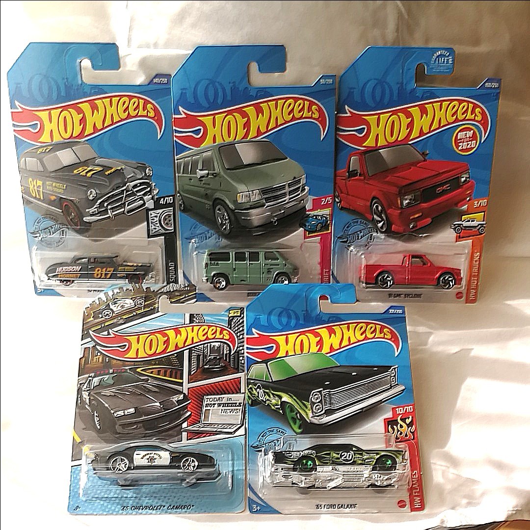 Paypayフリマ ホットウィール アメ車 ベーシックカー サイドライン 計5台 ダッジバン Dodge Van Paypayフリマ ホットウィール アメ車 ベーシックカー サイドライン 計5台 ダッジバン Dodge Van