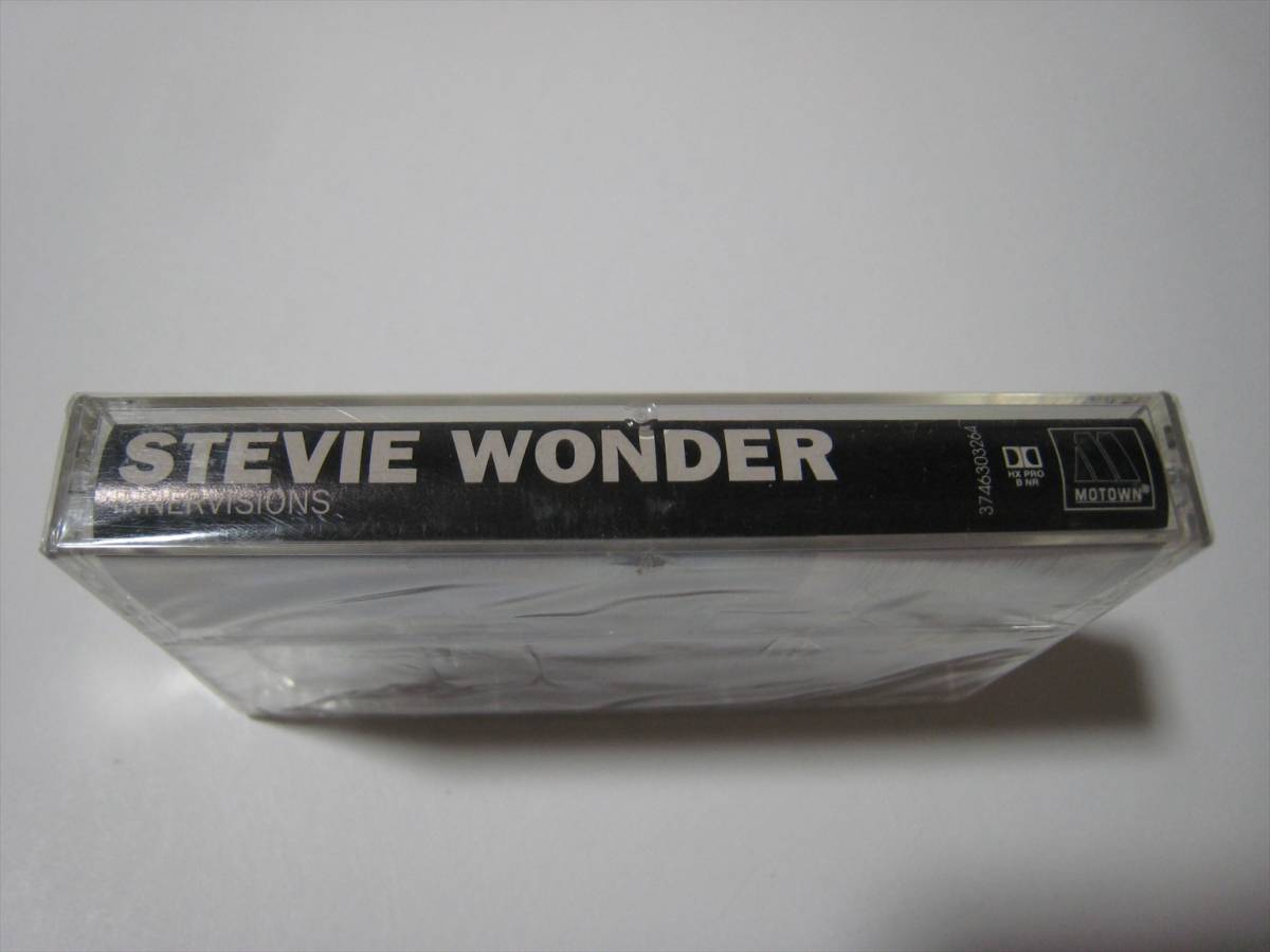 【カセットテープ】 STEVIE WONDER / ★新品未開封★ INNERVISIONS US版 スティービー・ワンダー インナービジョンズの画像3