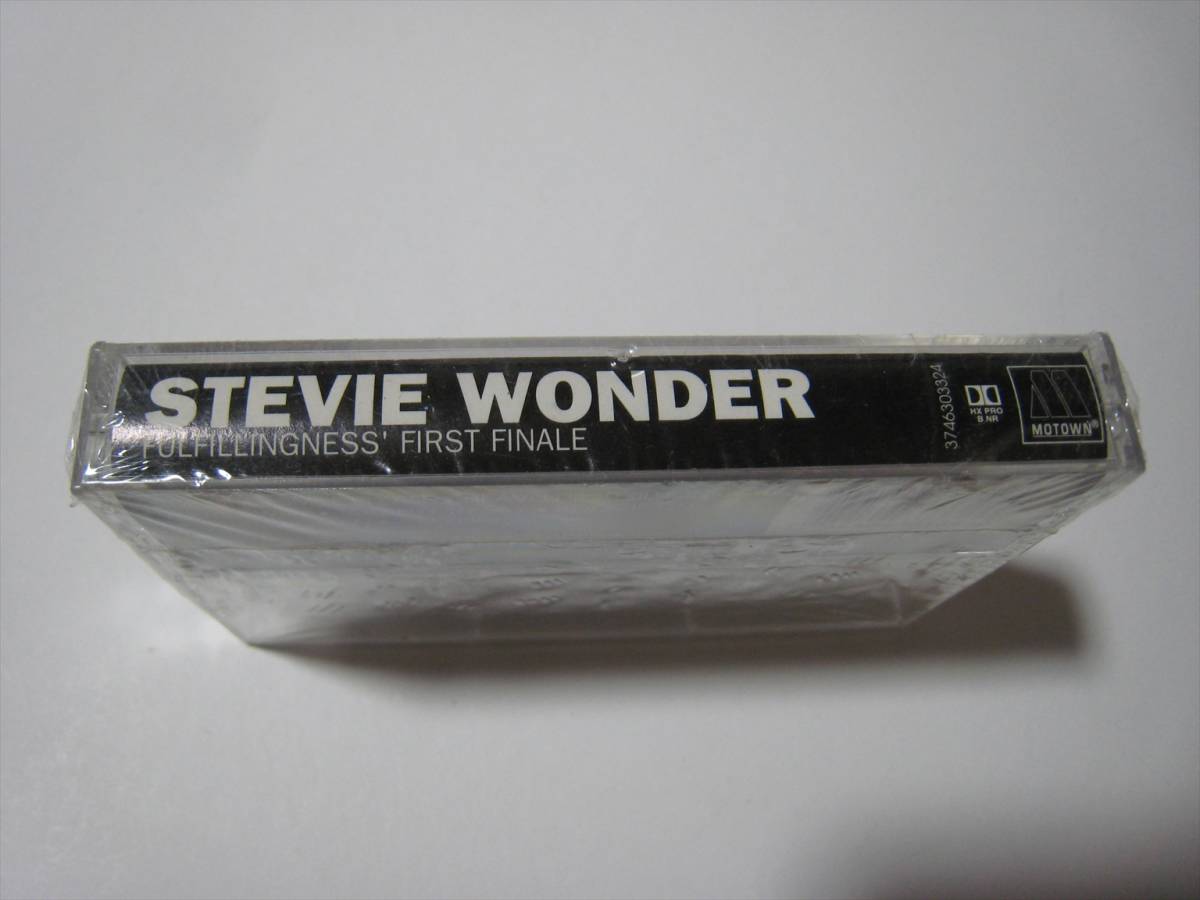 【カセットテープ】 STEVIE WONDER / ★新品未開封★ FULFILLINGNESS' FIRST FINALE US版 スティービー・ワンダー ファースト・フィナーレの画像3