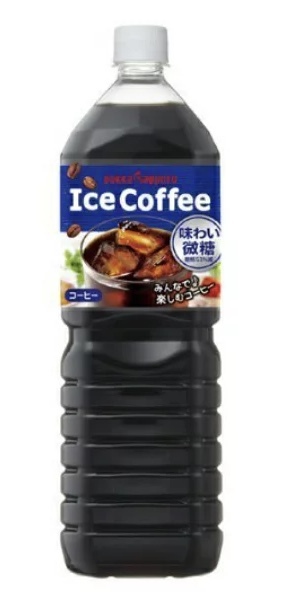 ポッカサッポロ　アイスコーヒー　味わい微糖　1.5L×8本/1箱_画像1