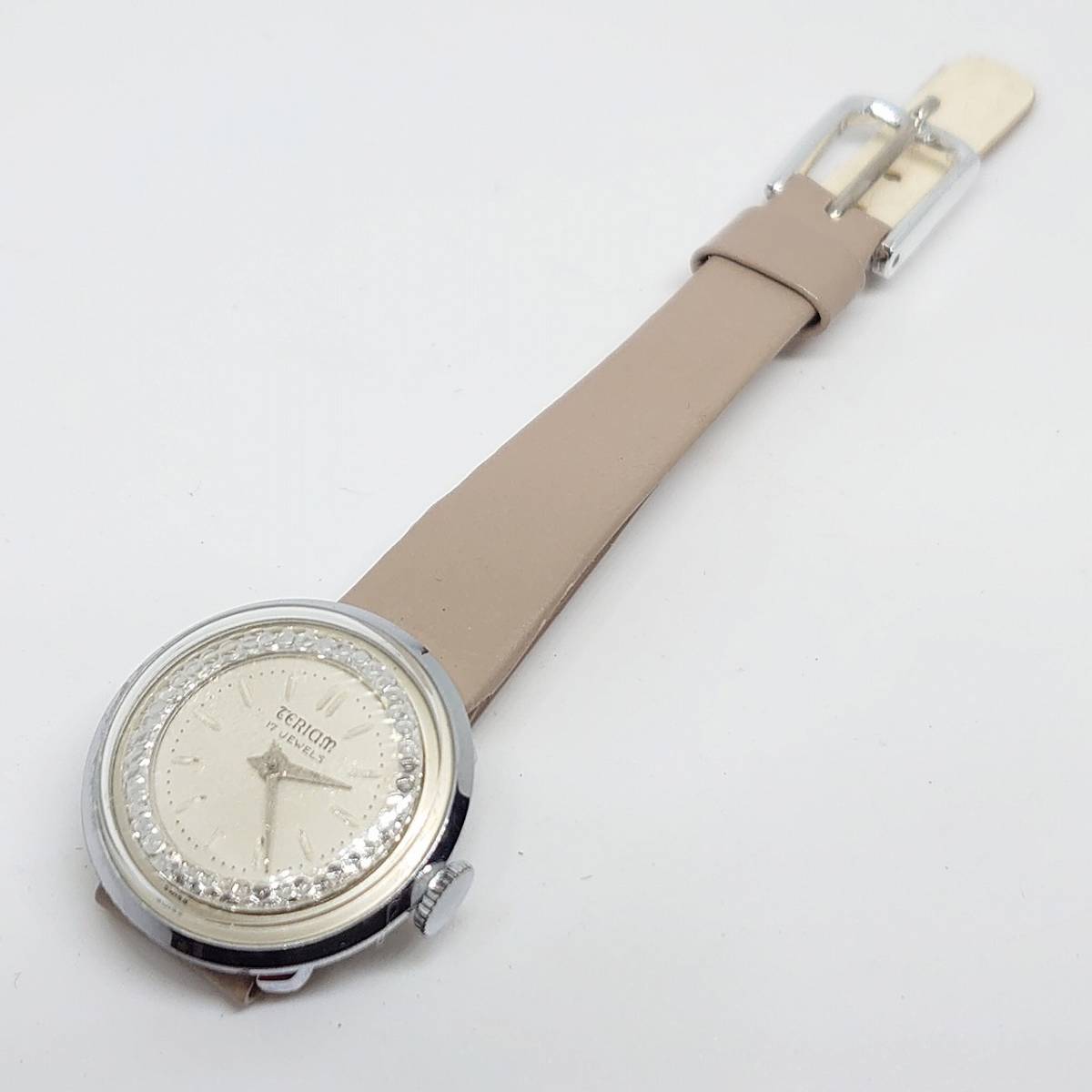 女性用 腕時計 CERIAM 17 JEWELS 854 手巻き式 レディース 動作確認済み 【1972】
