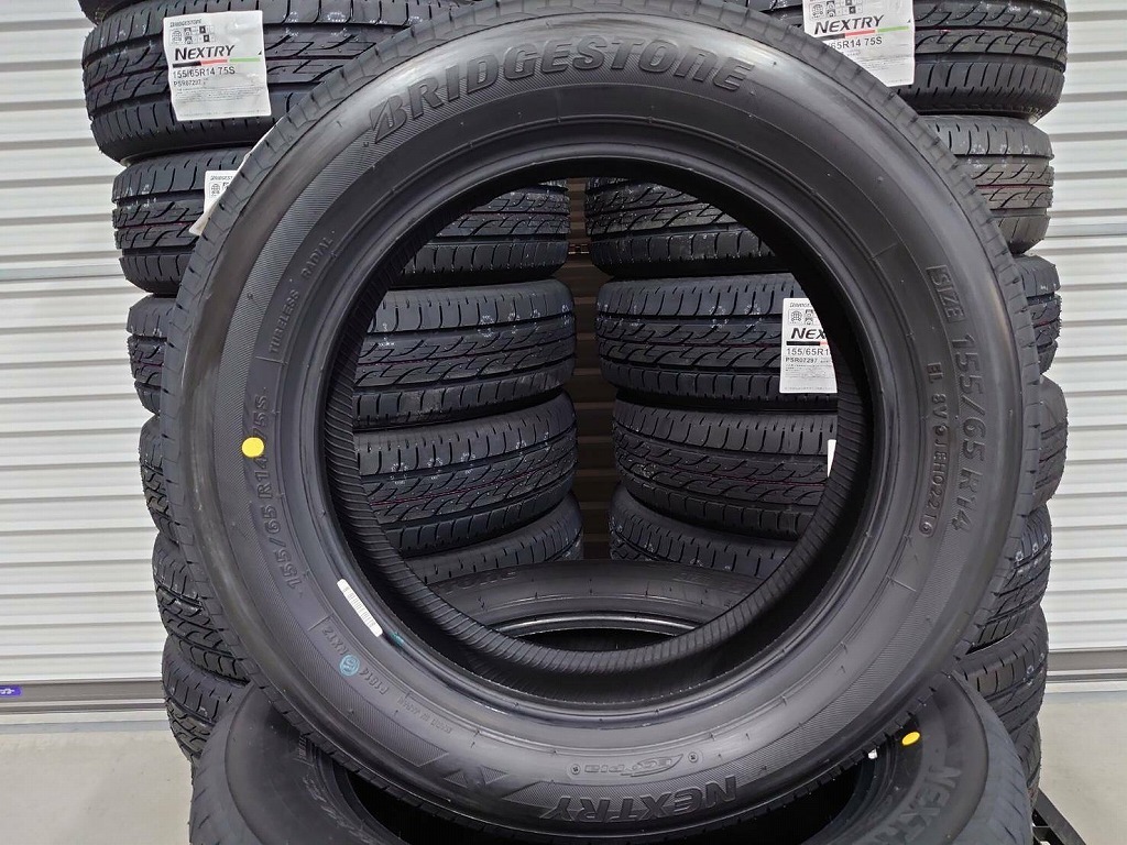 新品4本セット！ブリヂストン　ネクストリー　155/65R14！2022年製！N-BOX　他_画像3