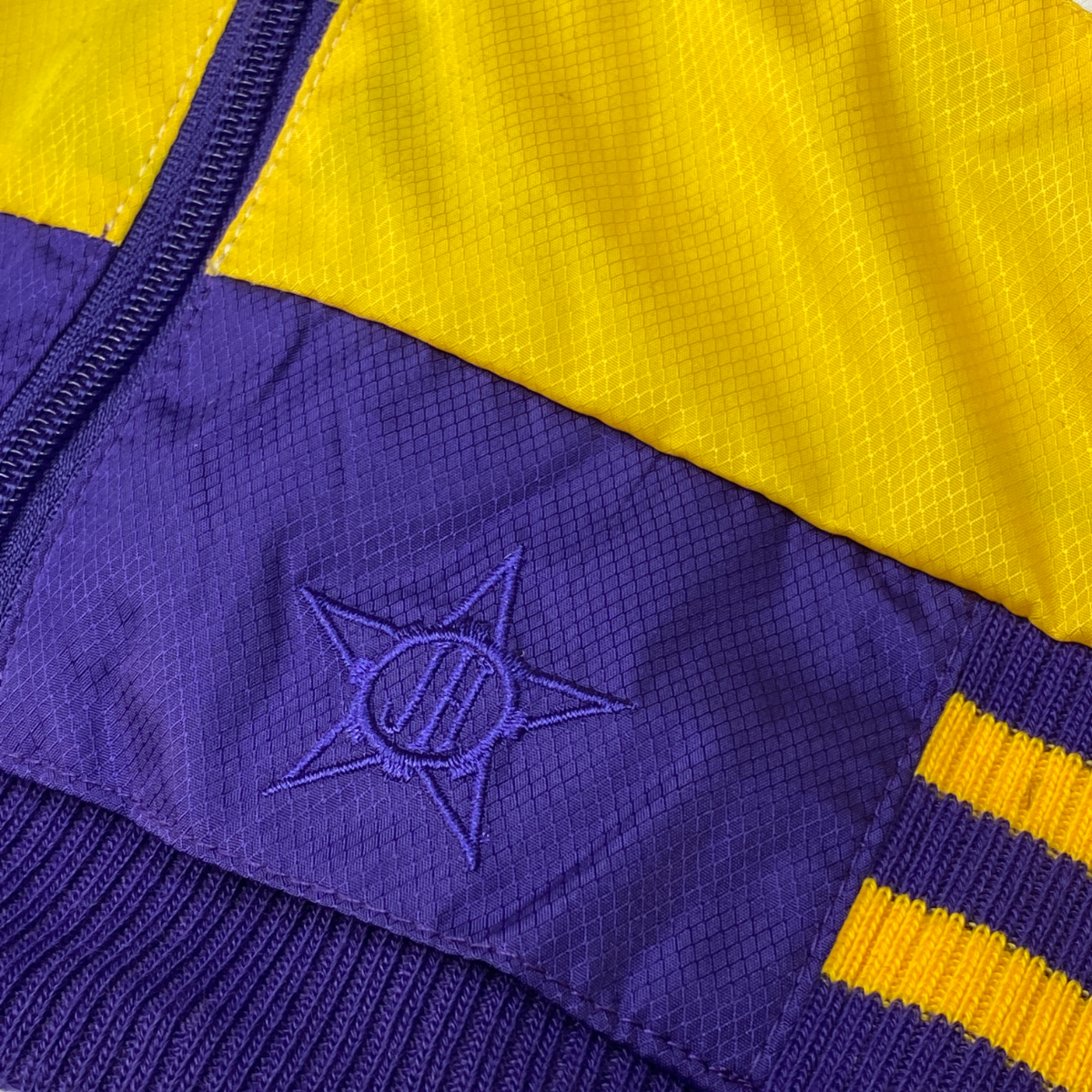 USA正規品 【2XL】 JHデザイン LA ロサンゼルス Lakers レイカーズ 限定 2020チャンピオンズ 記念モデル RIPSTOP リップストップジャケット_画像9