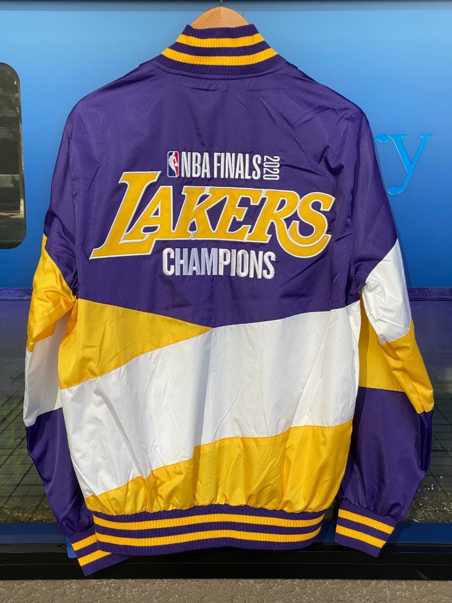 USA正規品 【2XL】 JHデザイン LA ロサンゼルス Lakers レイカーズ 限定 2020チャンピオンズ 記念モデル RIPSTOP リップストップジャケット