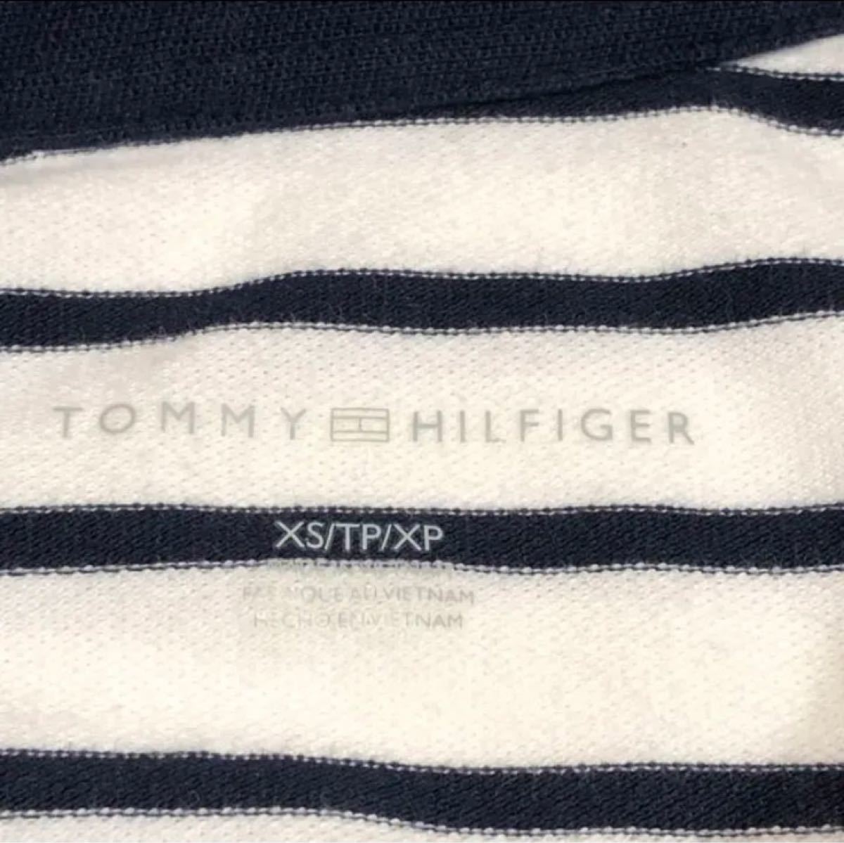 TOMY HILFIGER  トミーヒルフィガー ボーダー ポロシャツ