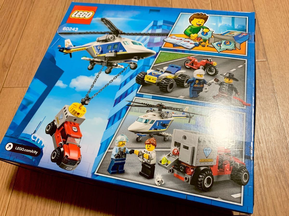 レゴ　LEGO シティ ポリス ヘリコプターの追跡 60243