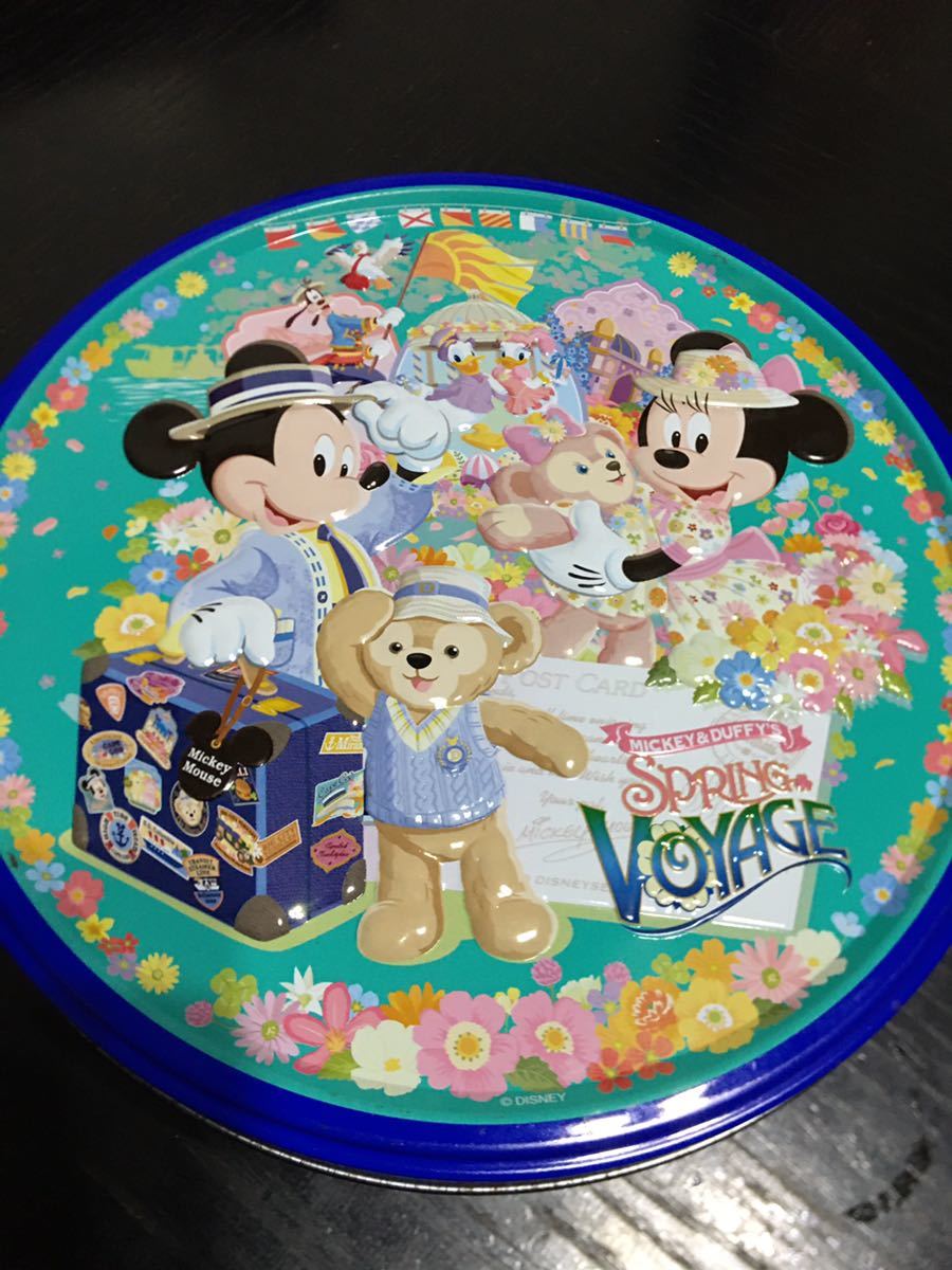 ディズニー　クッキー缶　小物入れ　宝箱　Disney ディズニーリゾート TDS TDR ディズニーシー ミッキー　ミニー　ディズニー缶