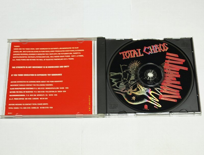 TOTAL CHAOS / Pledge Of Defiance トータルケイオス CD ハードコア・パンク トータル・カオス_画像2