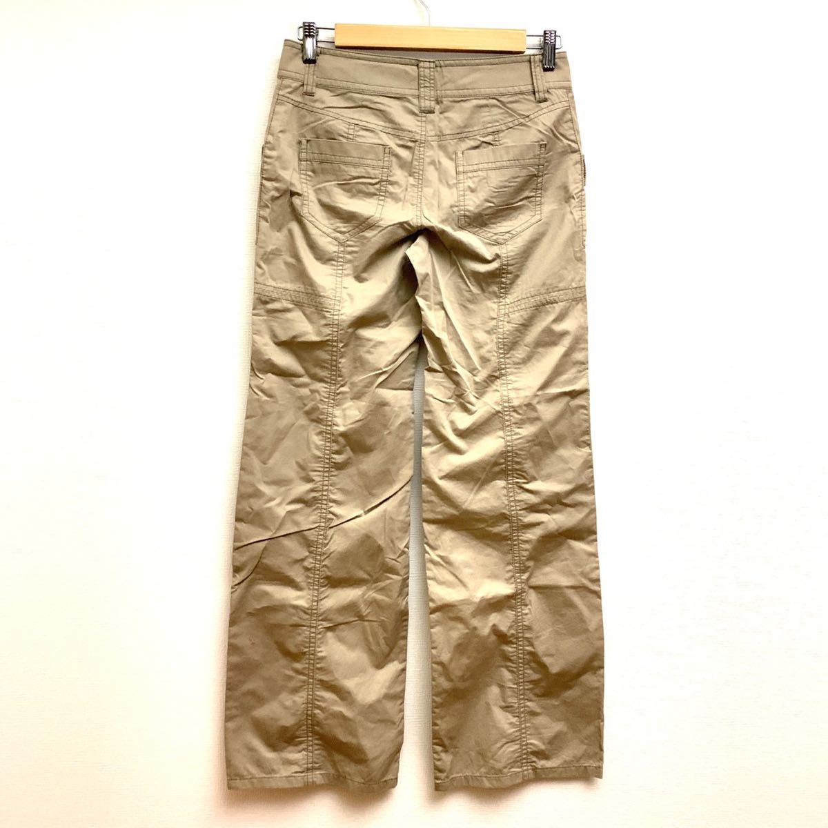 UNTITLED Untitled beige. cargo pants long made in Japan size 2( old clothes used) wide pants A61