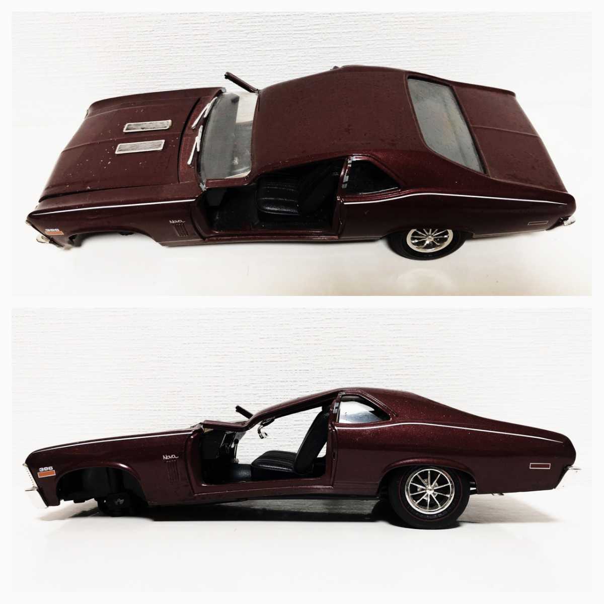 Ertlアーテル/'70 Chevyシボレー Novaノバ 1/18 事故車_画像3