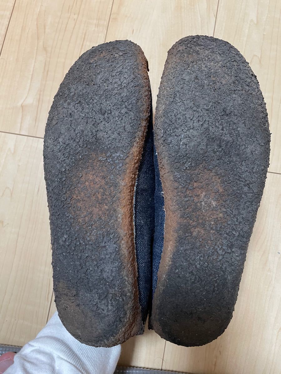 美品Clarks×WAREHOUSE クラークス ウエアハウス デニムナタリー