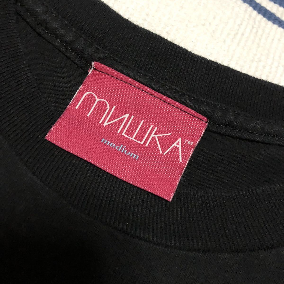 中古 美品 mishka 長袖 Tシャツ M ブラック 黒 ロンT DEATH 78 ミシカ keep watch adders simon 目玉 クマ サイモン