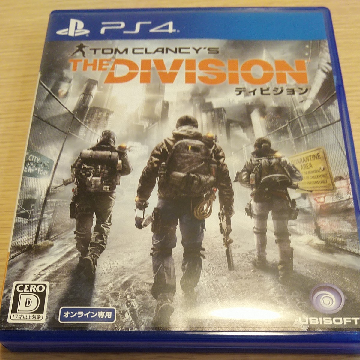 【PS4】 ディビジョン  DIVISION