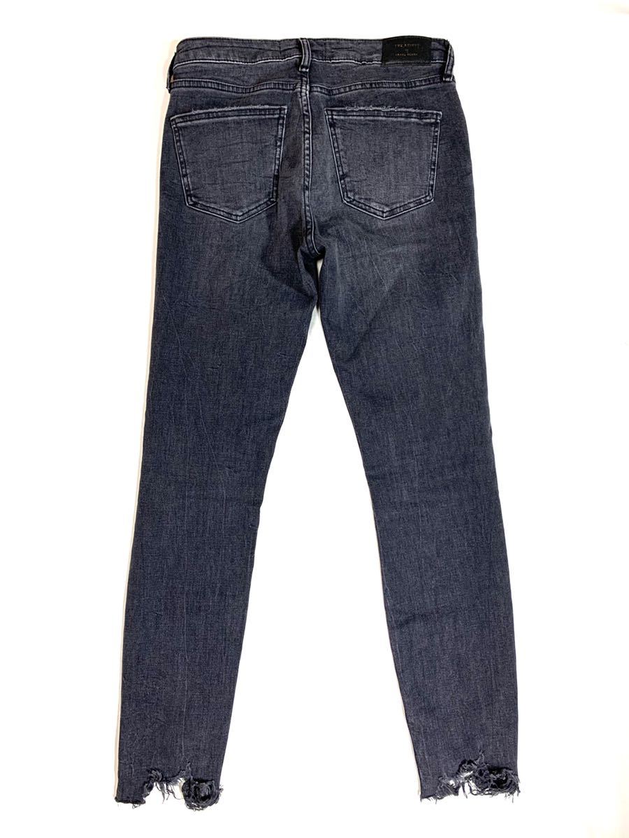 ZARA ザラ スキニーストレッチカットオフデニム USA6 Mサイズ ZARA ザラ スキニーストレッチカットオフデニム USA6 Mサイズ