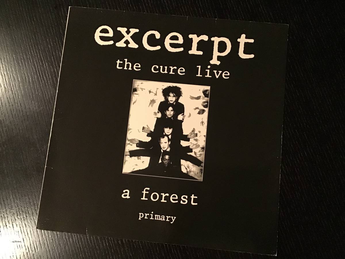 THE CURE. 12inch single. excerpt the cure live. ドイツ盤　1984_画像1
