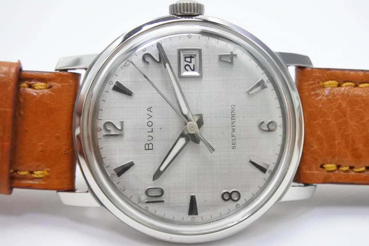 ☆☆☆1960年代　BULOVA 　１７石 Cal. 11 ALACD 自動巻き紳士腕時計　貴重稀少逸品_画像1