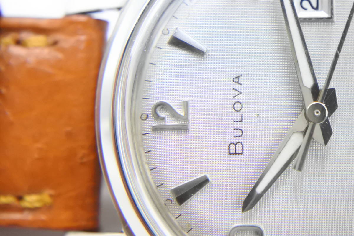 ☆☆☆1960年代　BULOVA 　１７石 Cal. 11 ALACD 自動巻き紳士腕時計　貴重稀少逸品_画像3