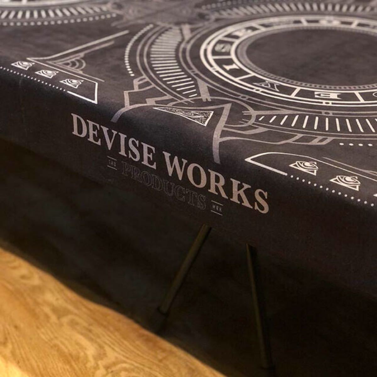 DEVISE WORKS コット用ビッグタオル　紋章
