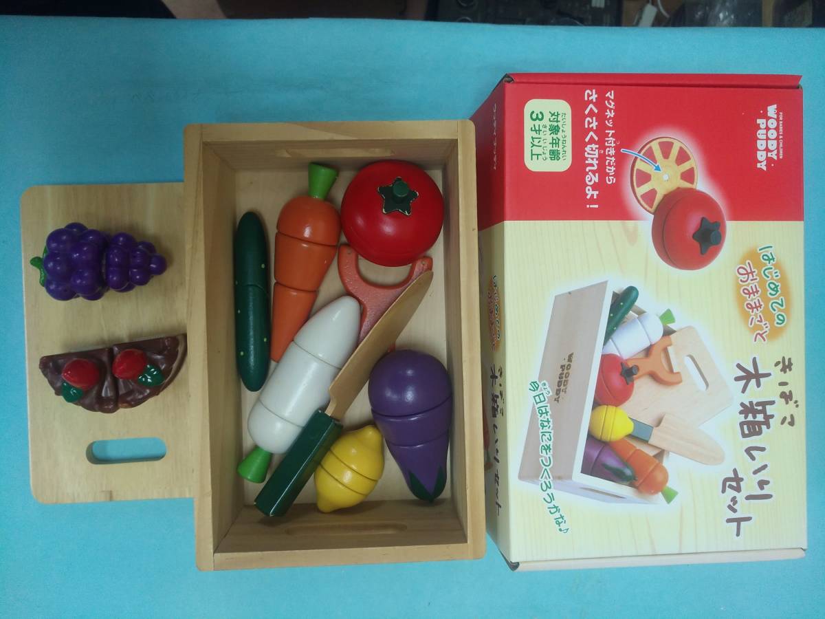  prompt decision equipped # start .. toy tree box .. set WOODY PUDDY used beautiful goods 