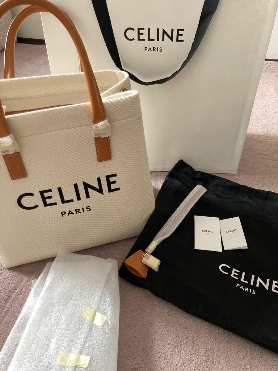 セリーヌ トートバッグCELINE プリント キャンバス & カーフスキン