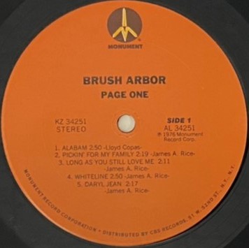 ♪試聴♪Brush Arbor / Page One_画像3