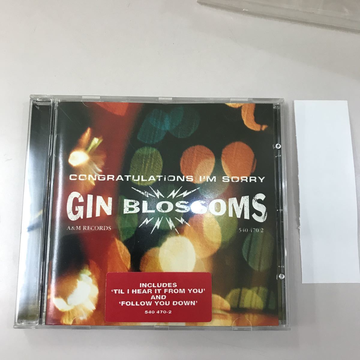 CD 中古☆【洋楽】GIN BLOSSOMS