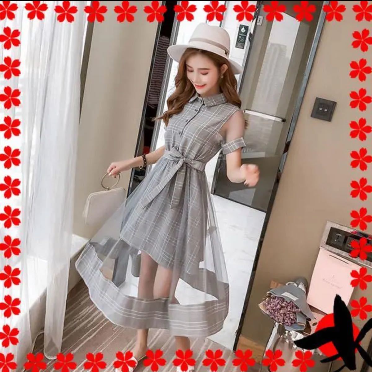 Paypayフリマ シースルー ワンピース ガーリー 冬 春 原宿系 お嬢様 ワンピースレディース 膝丈ワンピース フレアワンピース シャツワンピース Paypayフリマ シースルー ワンピース ガーリー 冬 春 原宿系 お嬢様 ワンピースレディース 膝丈ワンピース フレアワンピース シャツワンピース