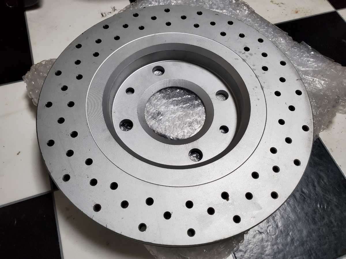 DIXCEL* brake disk drilled rotor *2112387* Peugeot 206 306 Citroen Xantia other * front 2 sheets 