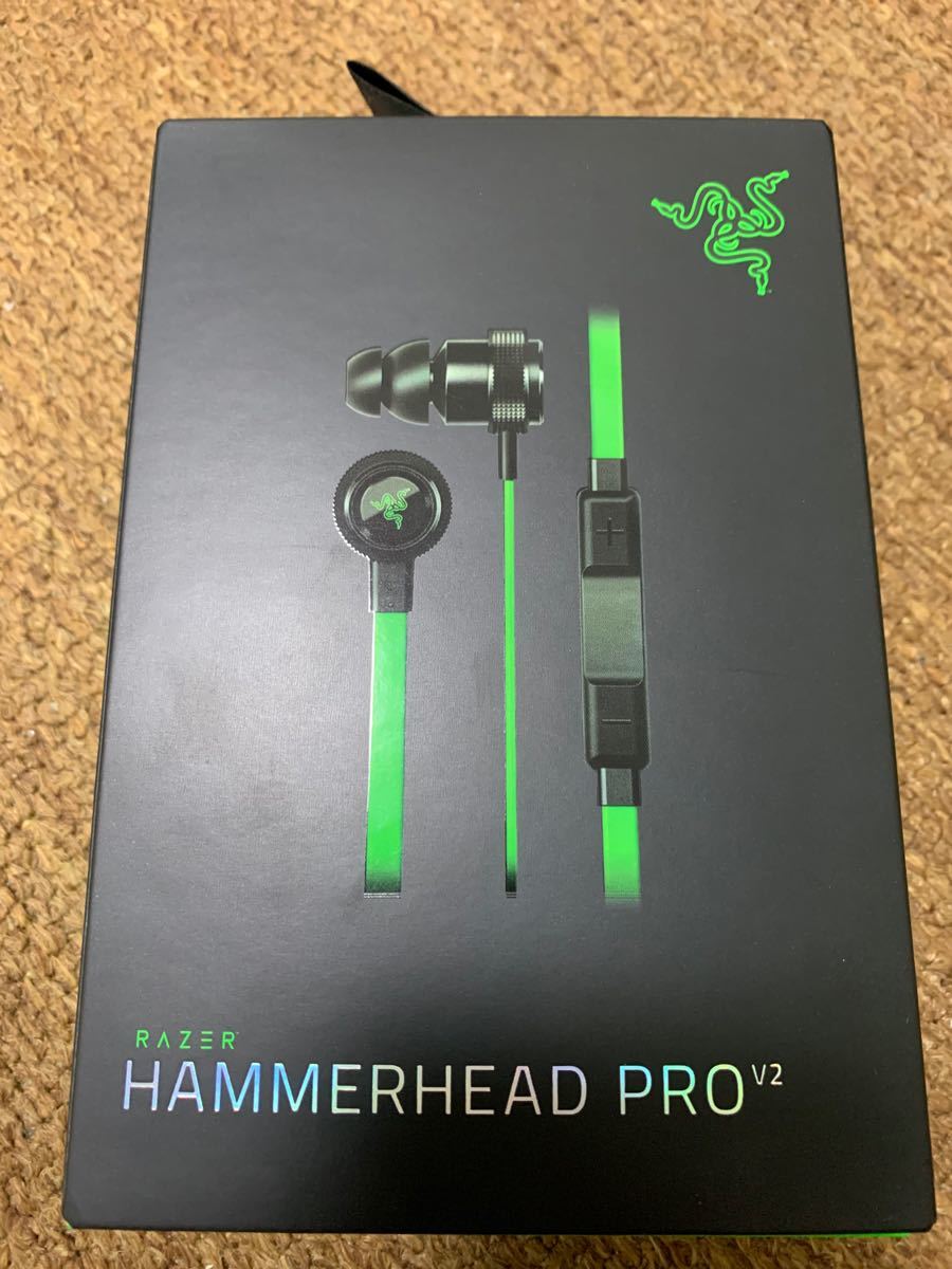 Paypayフリマ Razer ゲーミングイヤホン ハンマーヘッドプロ V2 イヤフォン イヤホン