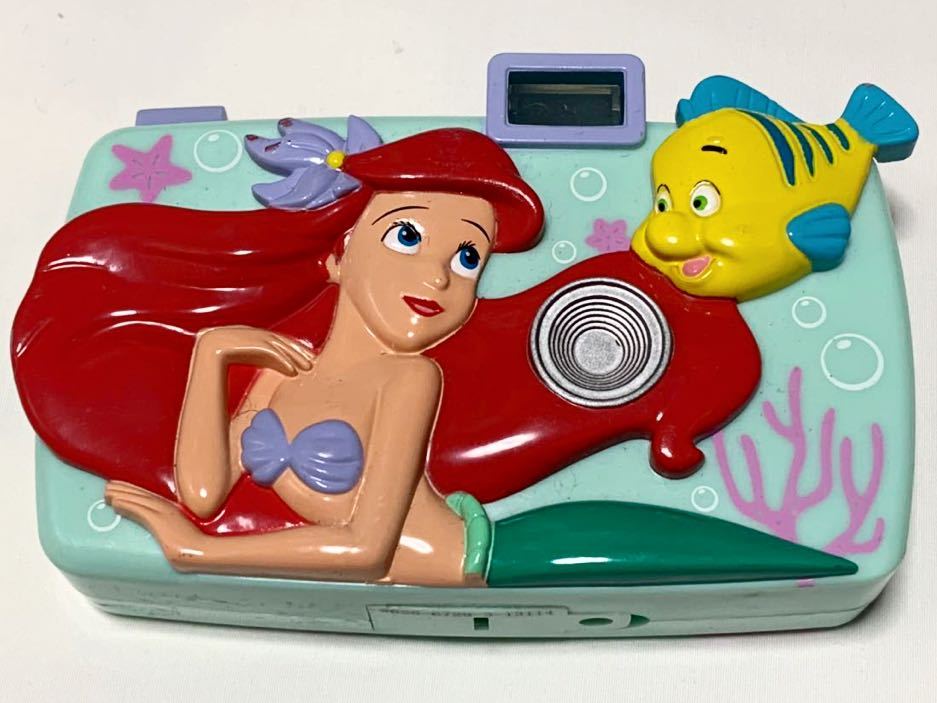 The Little Mermaid リトル マーメイドのカメラ型おもちゃ アリエル フランダー Disney ディズニー 英語版 リトル マーメイド 売買されたオークション情報 Yahooの商品情報をアーカイブ公開 オークファン Aucfan Com