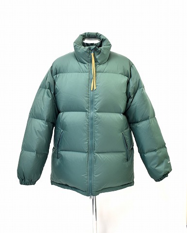 MISTERGENTLEMAN (ミスタージェントルマン) DOWN JACKET ダウンジャケット ロゴ Mr.GENTLEMAN MGL-OT20 GREEN XL