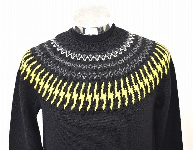 BEDWIN&THE HEARTBREAKERS (ベドウィン)C-NECK NORDIC SWEATER DANNY