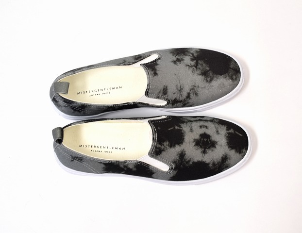 MISTERGENTLEMAN（ミスタージェントルマン）TIE DYE SLIP-ON SHOES タイダイ スリッポン スリップオン シューズMr.GENTLEMANスニーカー靴_画像4