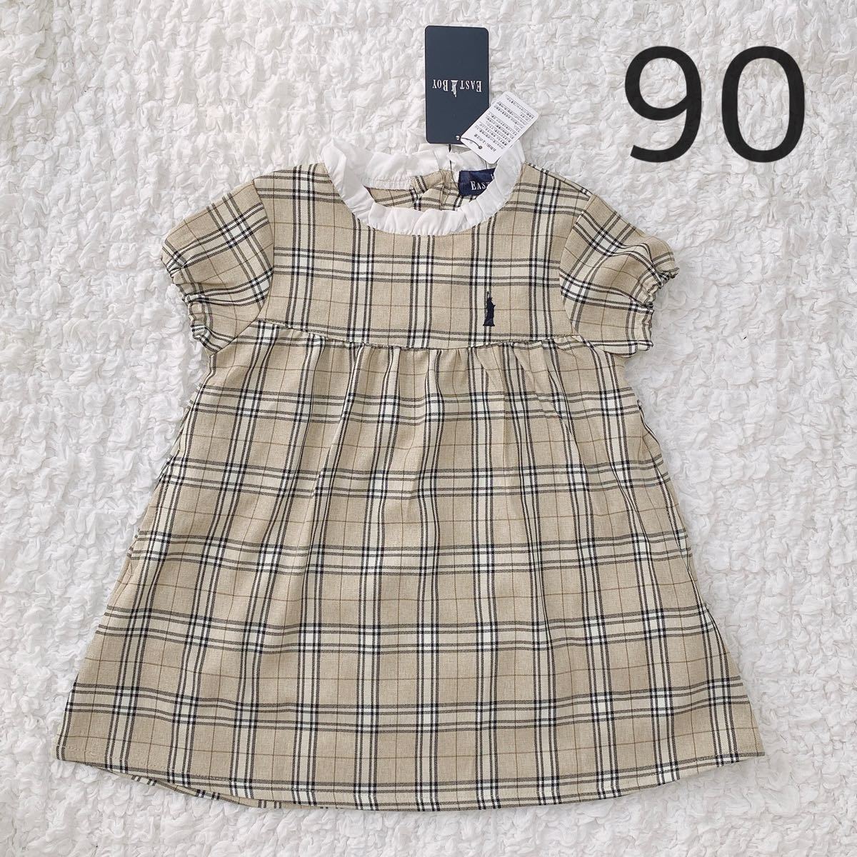 Paypayフリマ 90 イーストボーイ ワンピース チェック柄 バースデイ Paypayフリマ 90 イーストボーイ ワンピース チェック柄 バースデイ