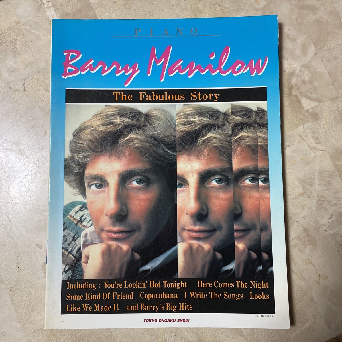 ● バリーマニロウ　BARRY MANILOW ● フェビュラスストーリー　【 ピアノスコア 】