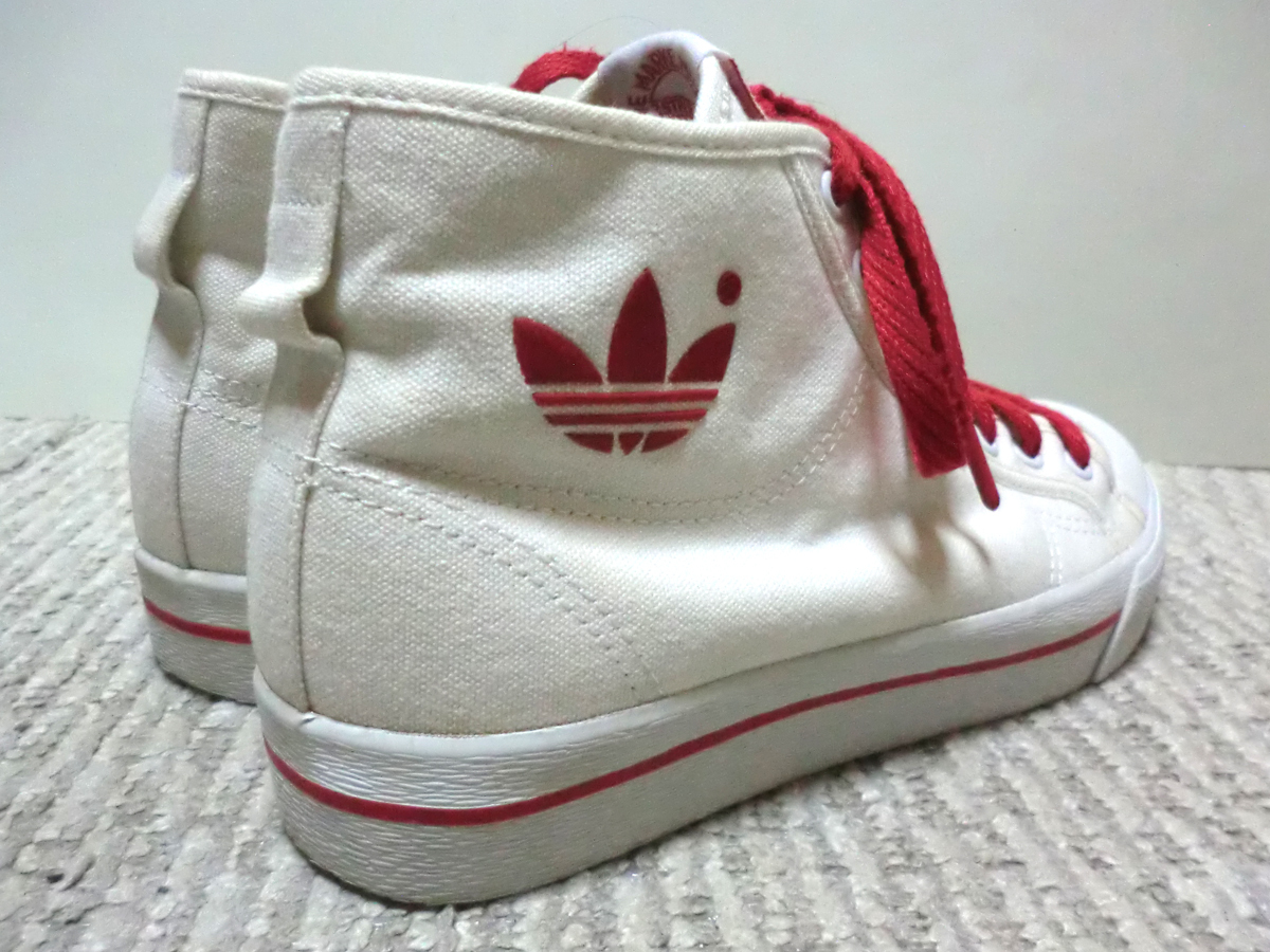 ♪珍品？ 05年製 adidas SUNNY HI アディダス サニー ハイカット 中古品 US5.5(23.5cm) インドネシア製_画像2