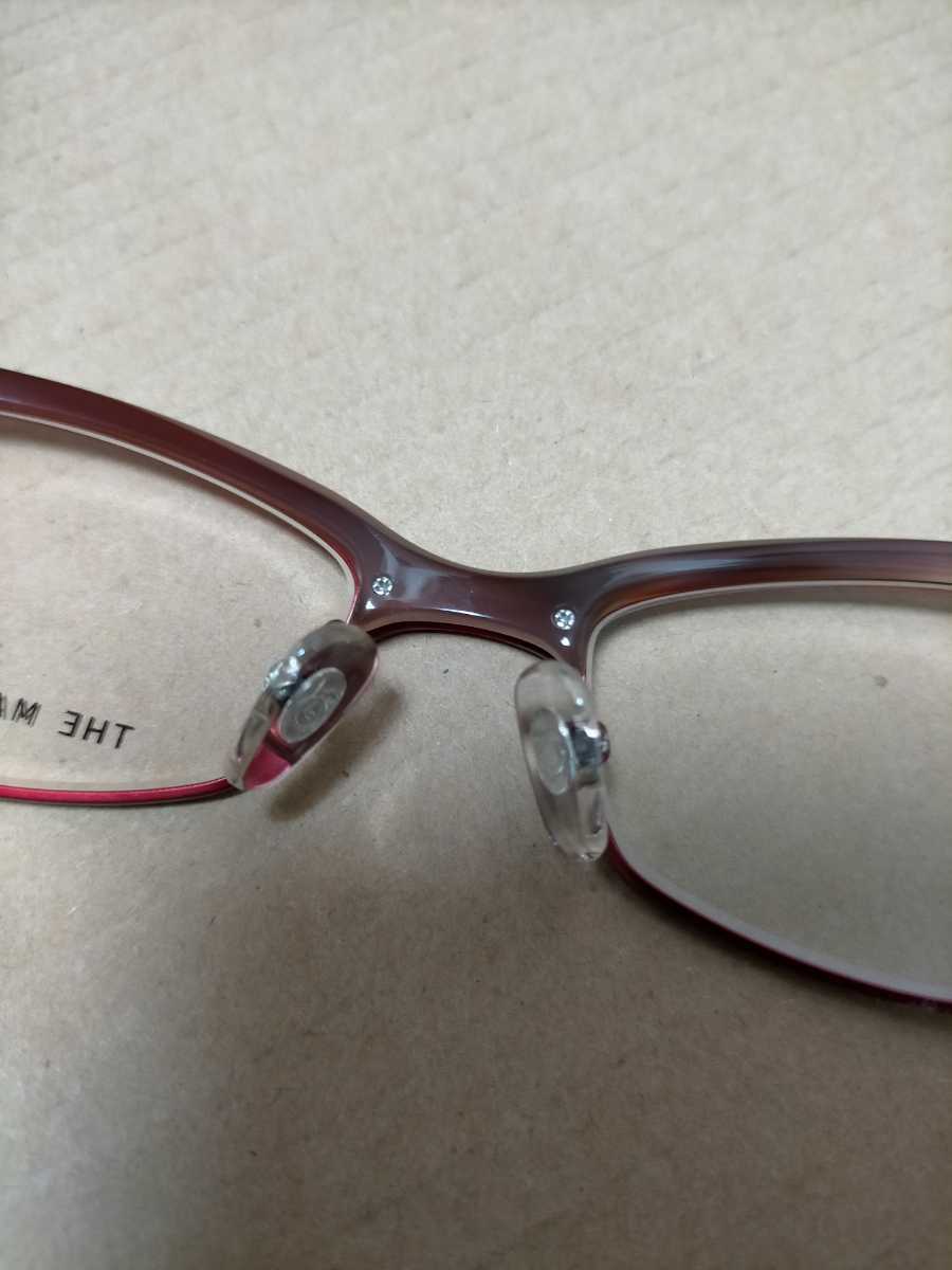 未使用 増永眼鏡㈱ THE MASUNAGA サーモントブロー系 眼鏡 メガネ 