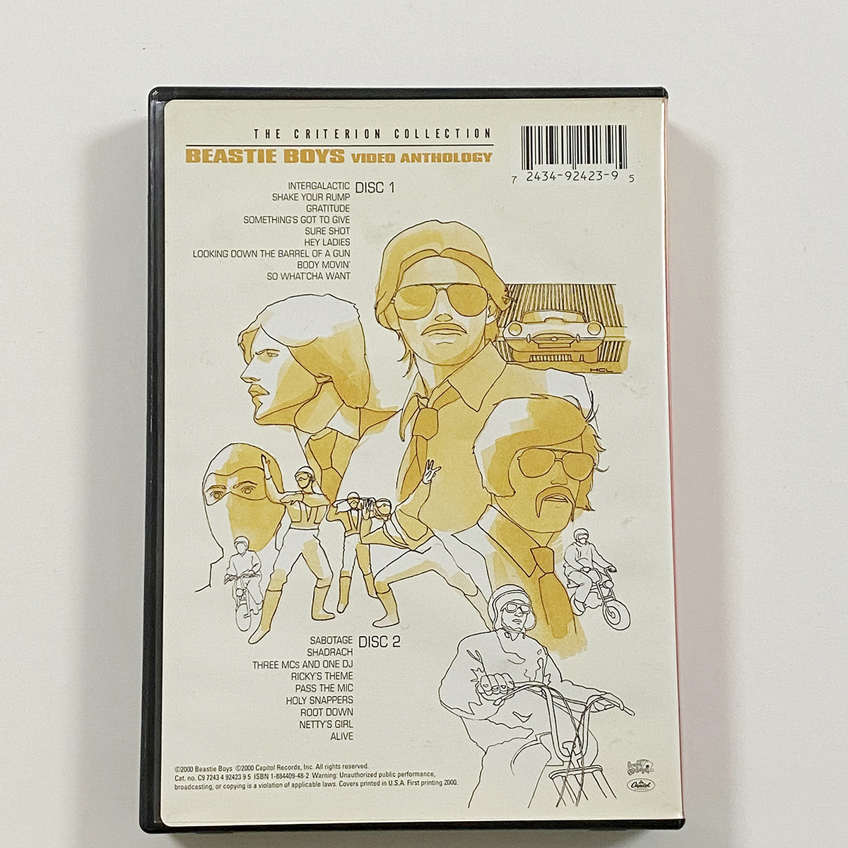 DVD2枚組 ポスター付き『Beastie Boys: Video Anthology (Criterion Collection)』ビースティ・ボーイズ『ビデオアンソロジー』_画像7