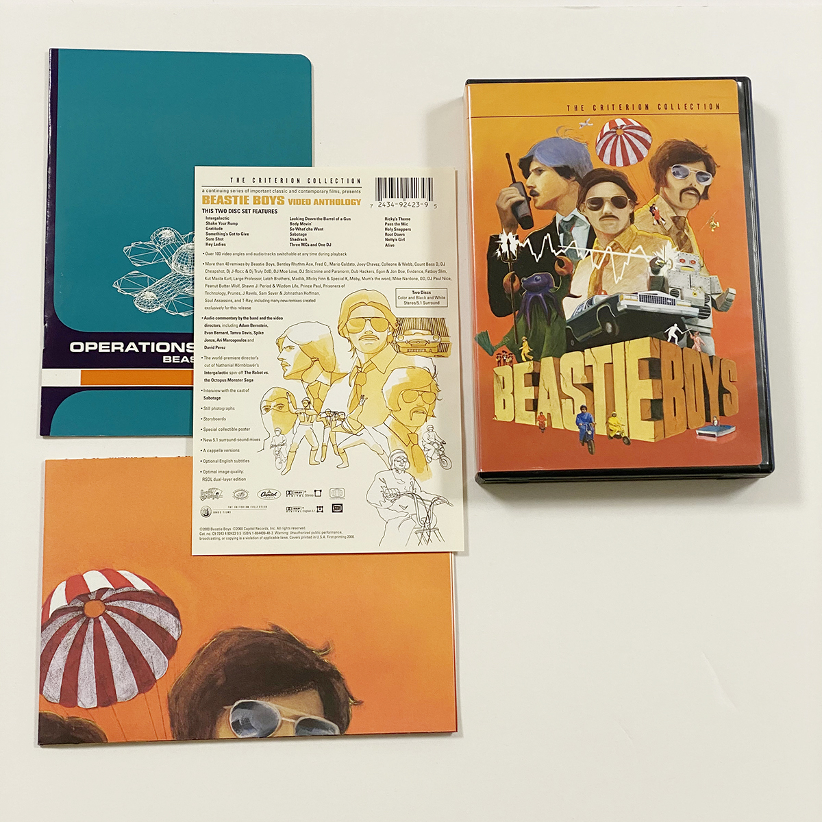 DVD2枚組 ポスター付き『Beastie Boys: Video Anthology (Criterion Collection)』ビースティ・ボーイズ『ビデオアンソロジー』_画像2