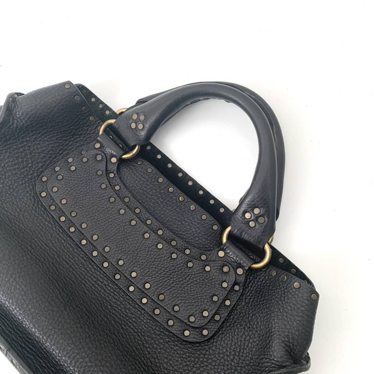 送料無料】celine セリーヌ スタッズ ブギーバッグ ハンドバッグ