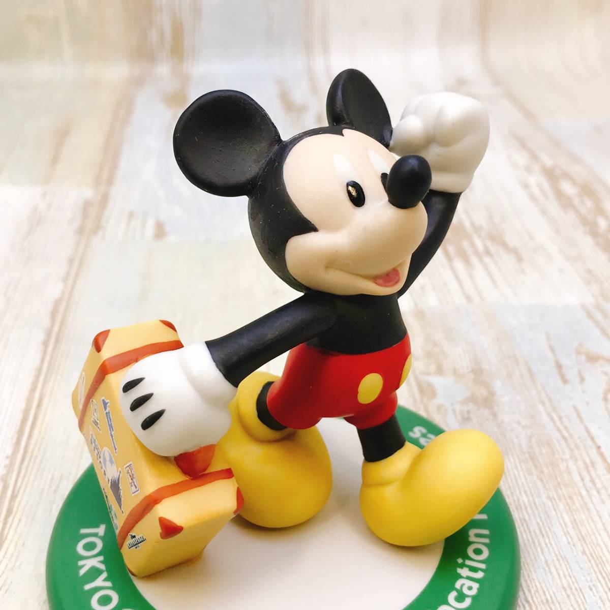 レア★ミッキーマウス バケーションパッケージ ミッキー フィギュア TOKYO DISNEY RESORT TDR★ディズニーリゾート Disney 陶器製_画像3